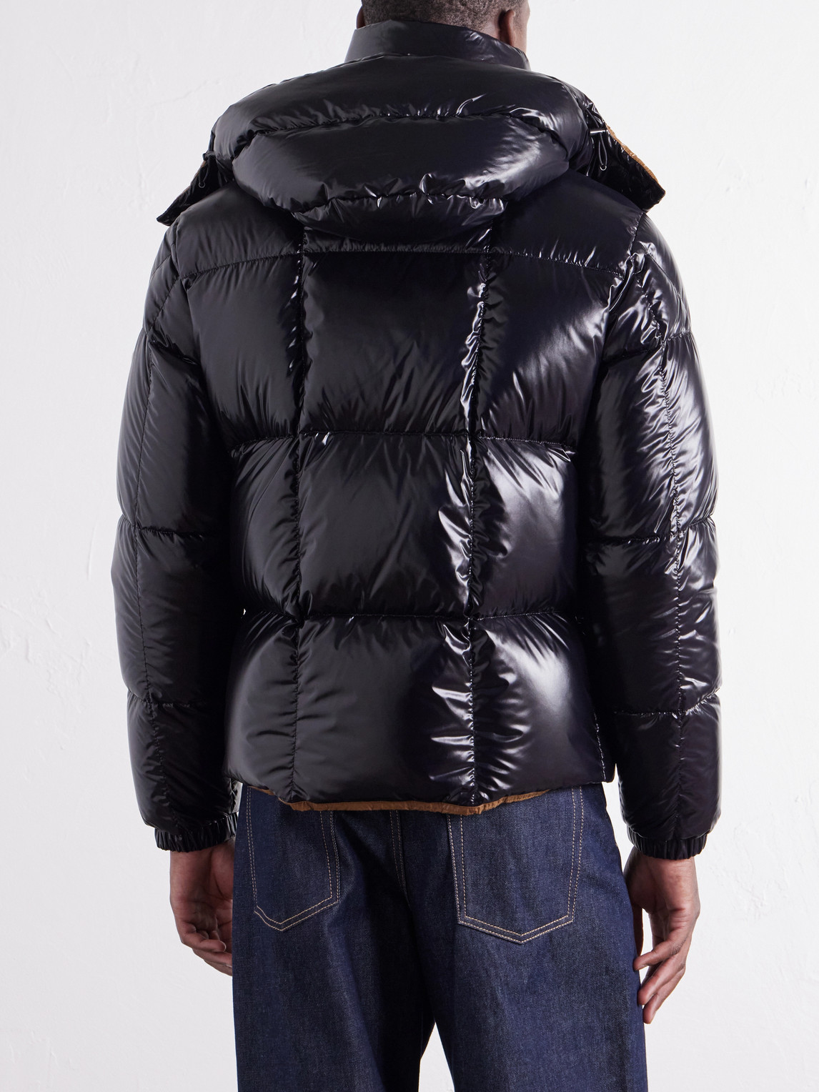Parana Logo-Apploquéd Quilted Shell Down Jacket