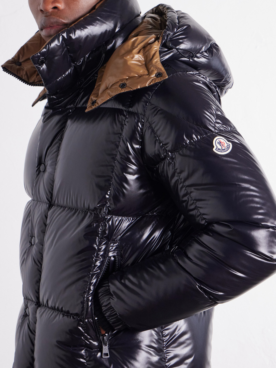 Parana Logo-Apploquéd Quilted Shell Down Jacket
