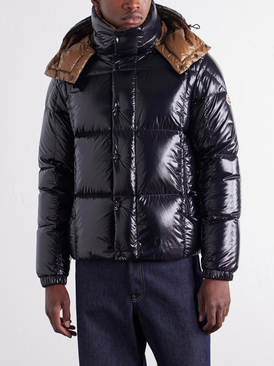 Parana Logo-Apploquéd Quilted Shell Down Jacket