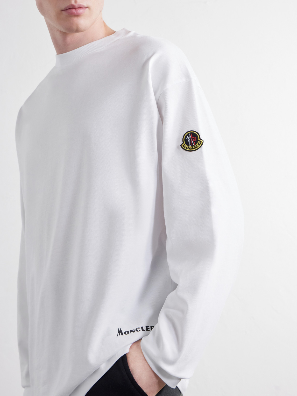 Logo-Detailed Cotton-Jersey T-Shirt