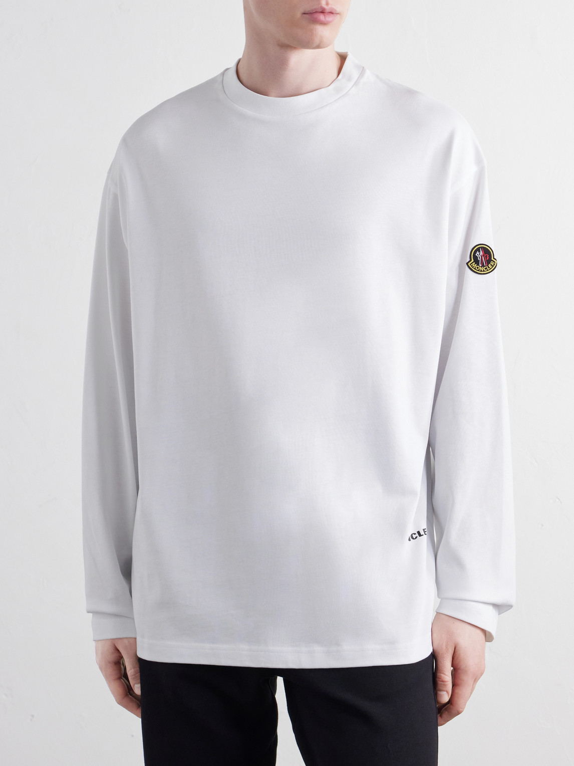 Logo-Detailed Cotton-Jersey T-Shirt