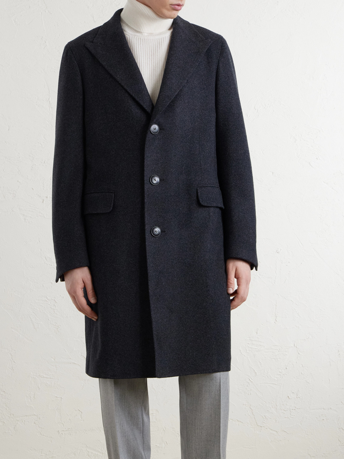 Nuvola Wool And Cashmere-Blend Coat