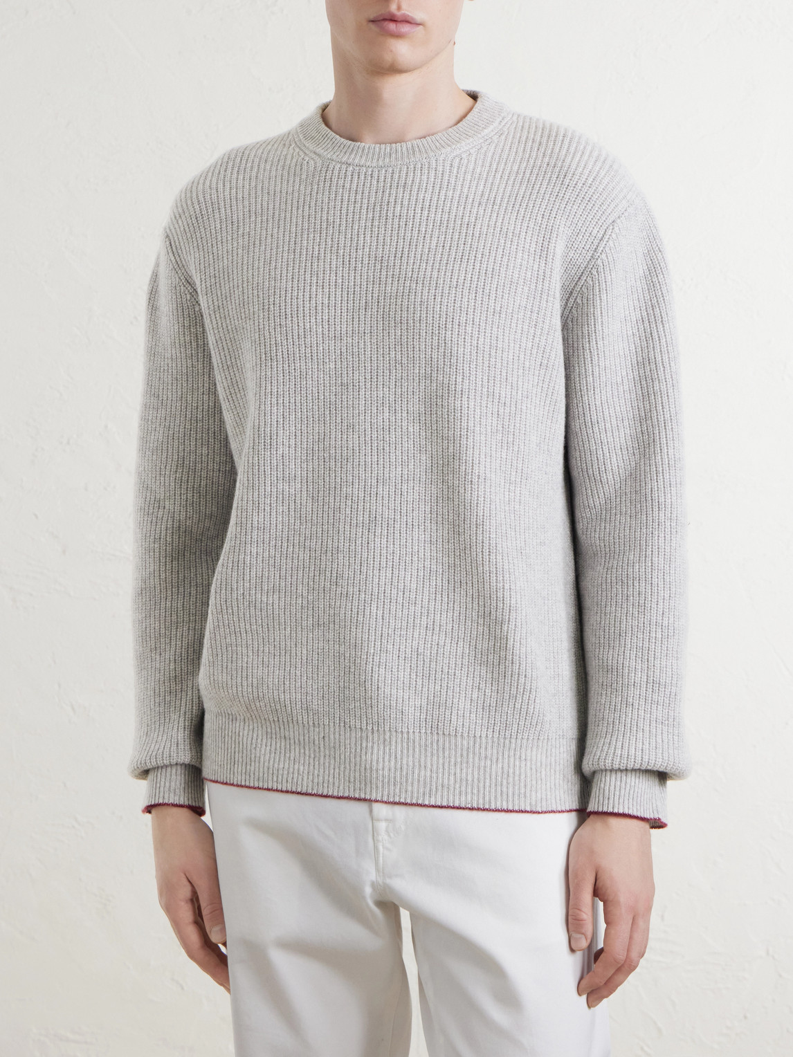 And Cashmere-Blend Sweater