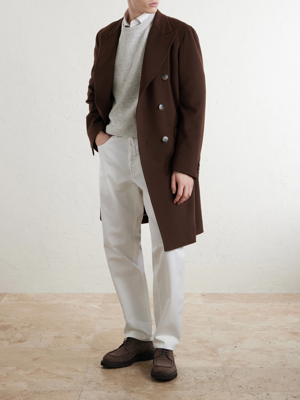 And Cashmere-Blend Sweater