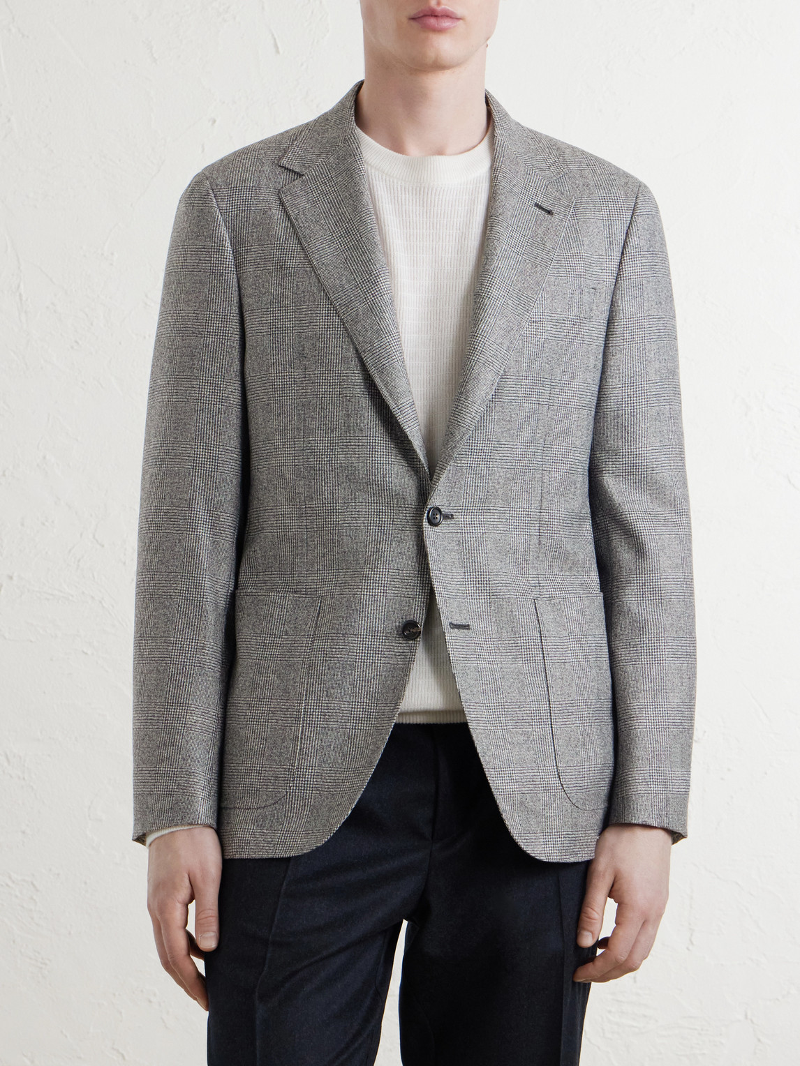 Prince Of Wales Checked Blazer