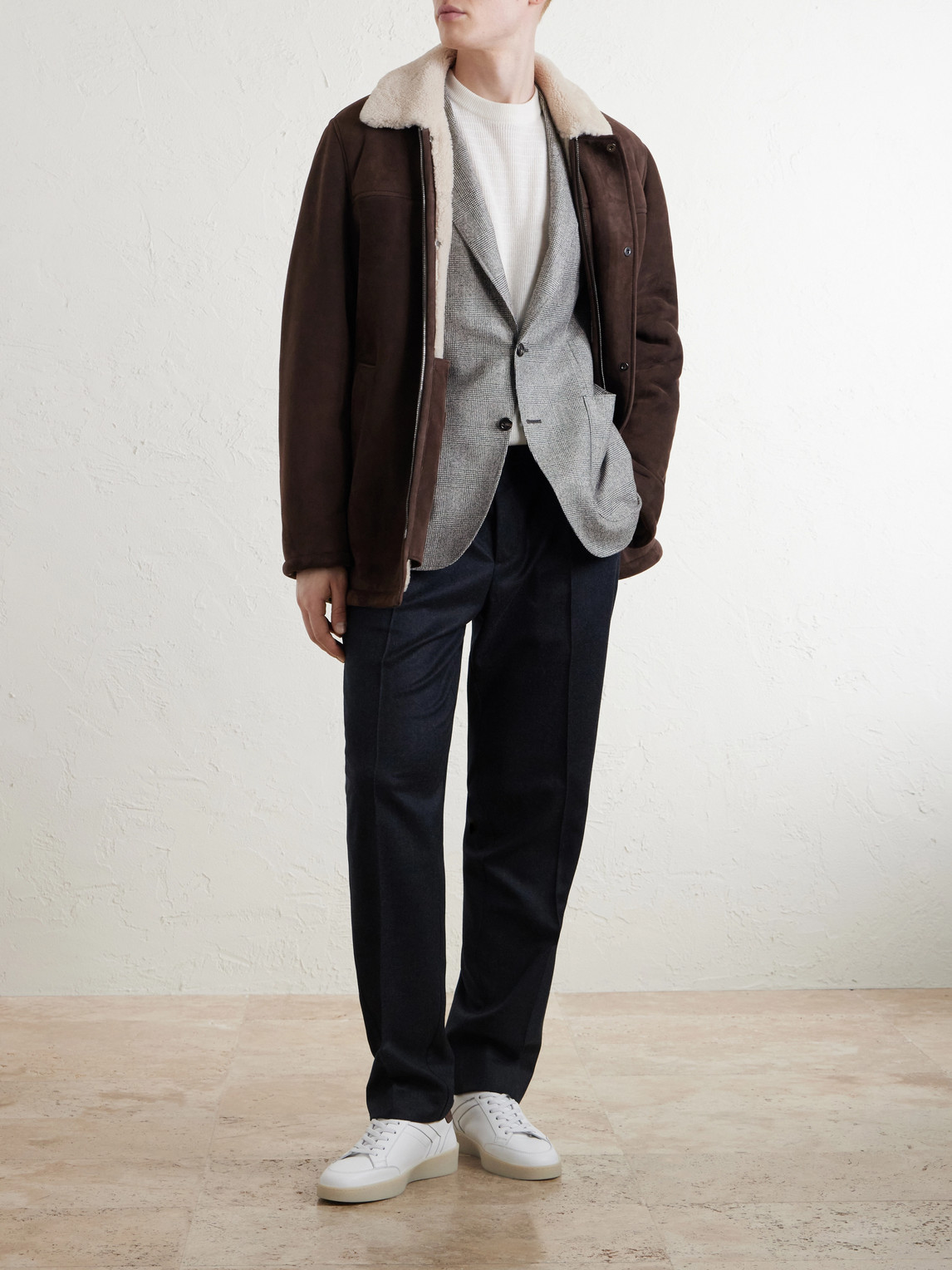 Prince Of Wales Checked Blazer