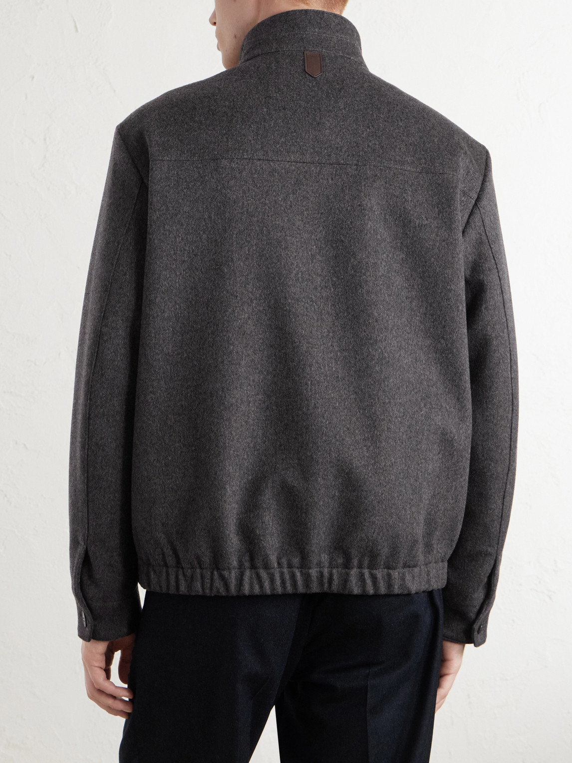 Wool Blouson Jacket