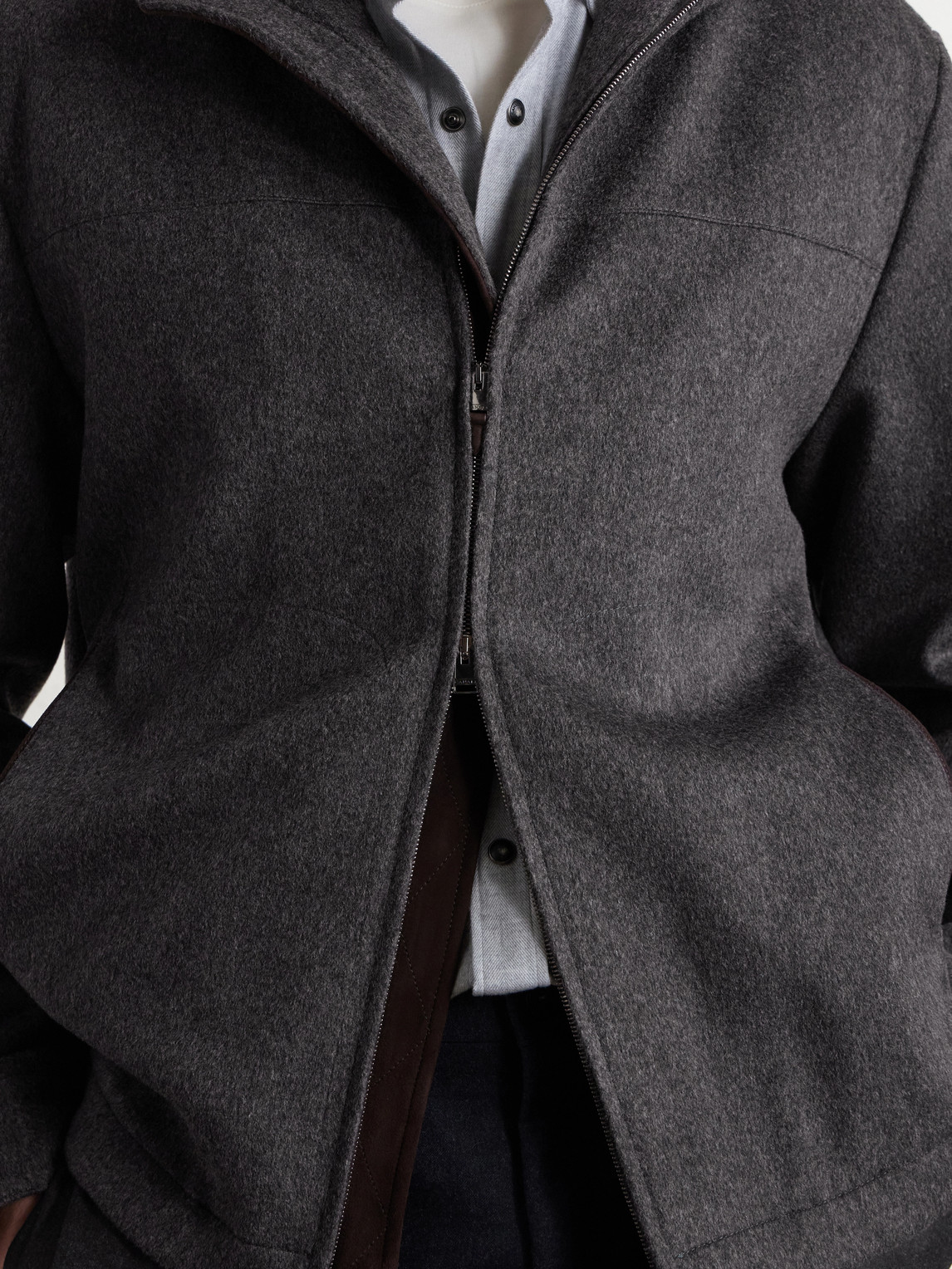 Wool Blouson Jacket