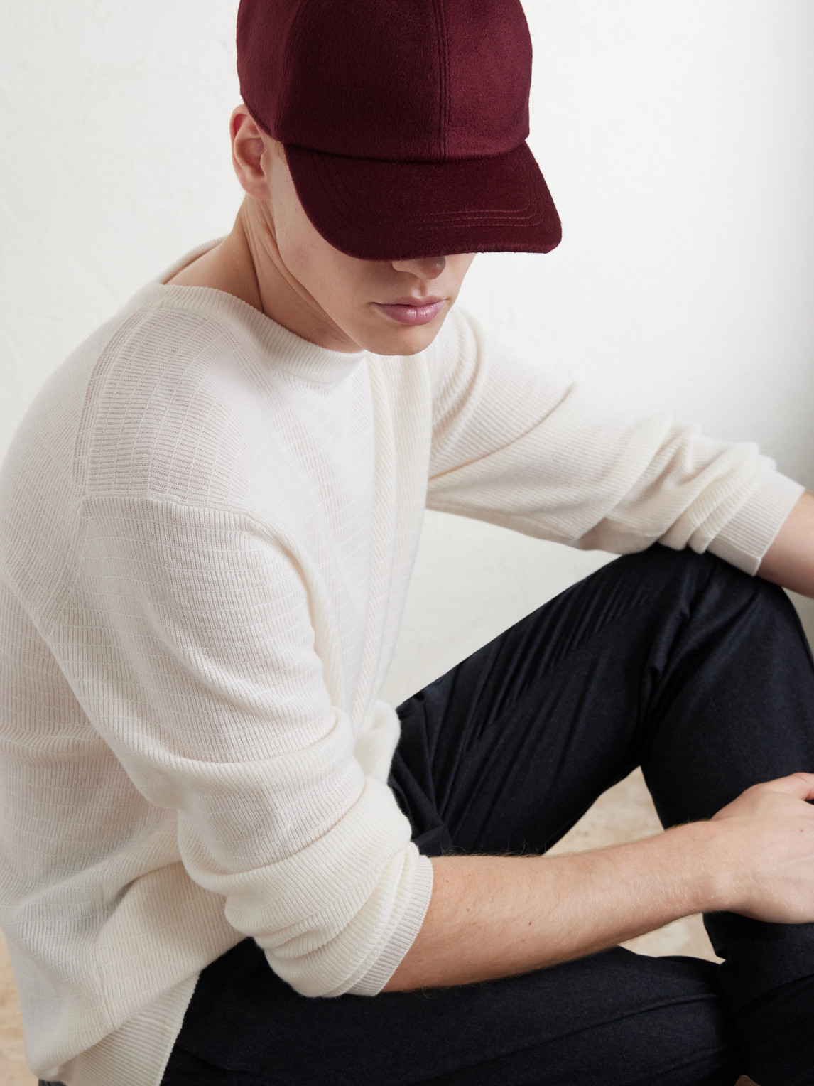 And Cashmere-Blend Sweater