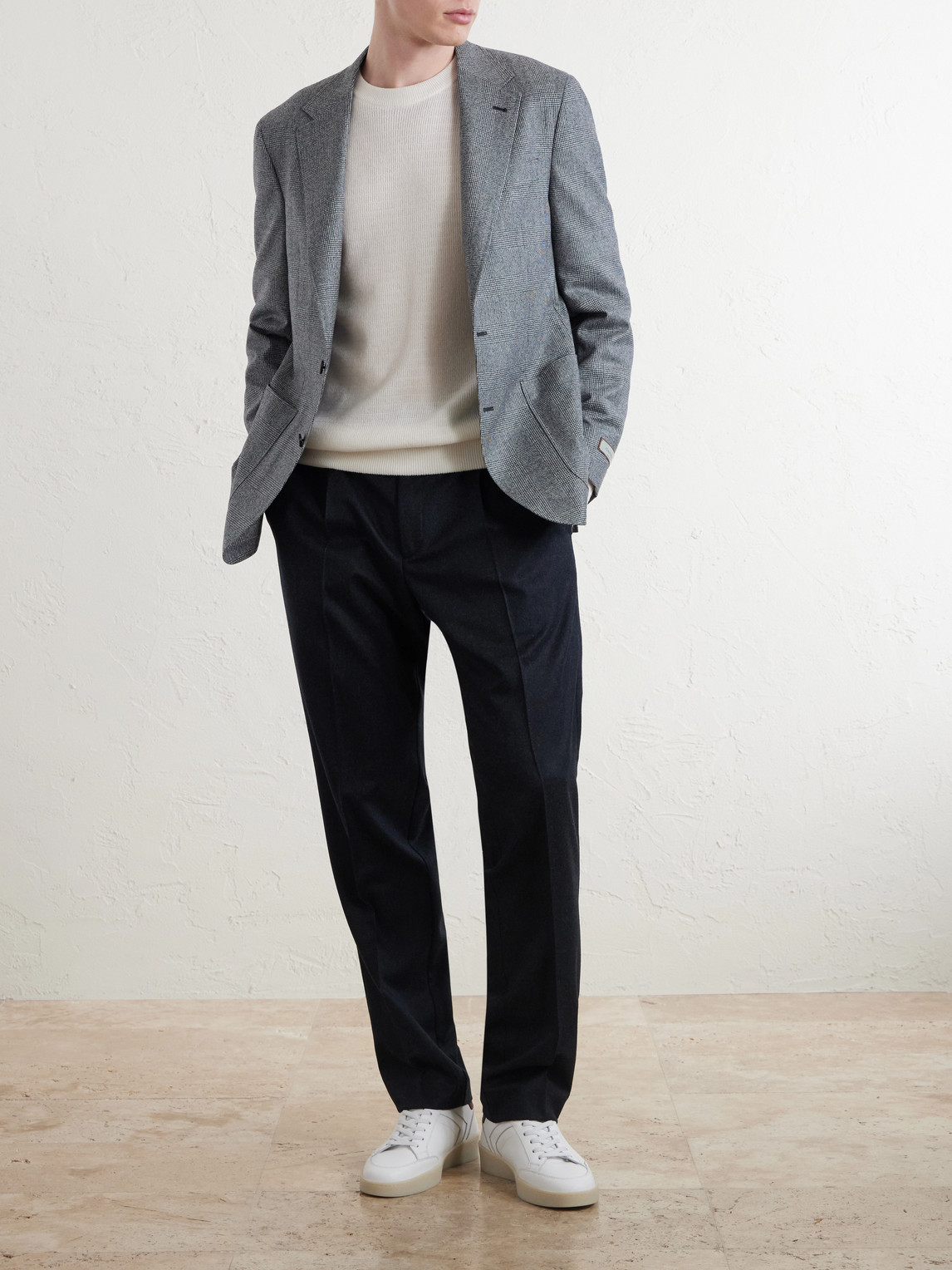And Cashmere-Blend Sweater