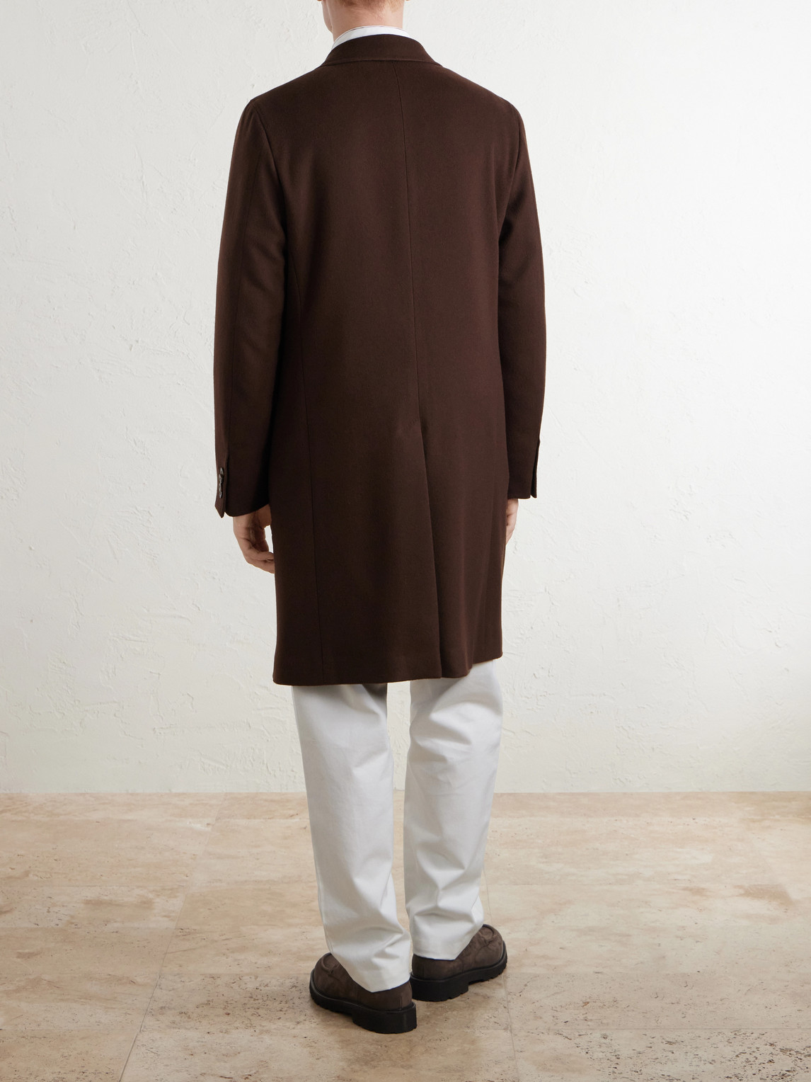 And Cashmere-Blend Coat