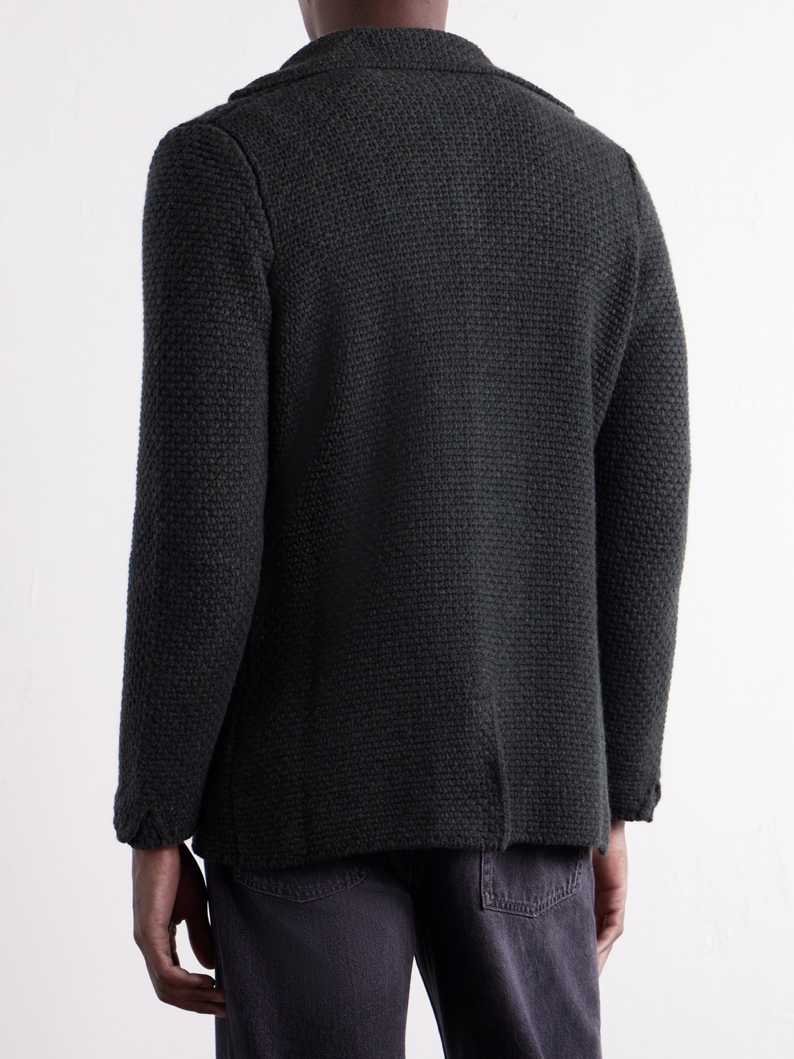 Merino Wool And Cashmere-Blend Cardigan