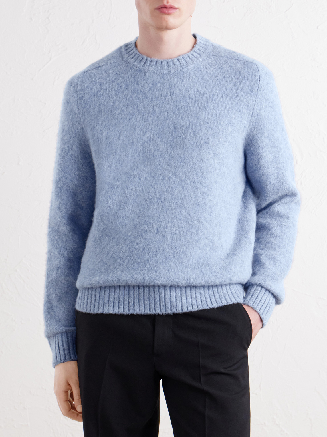 Geelong Brushed-Wool Sweater