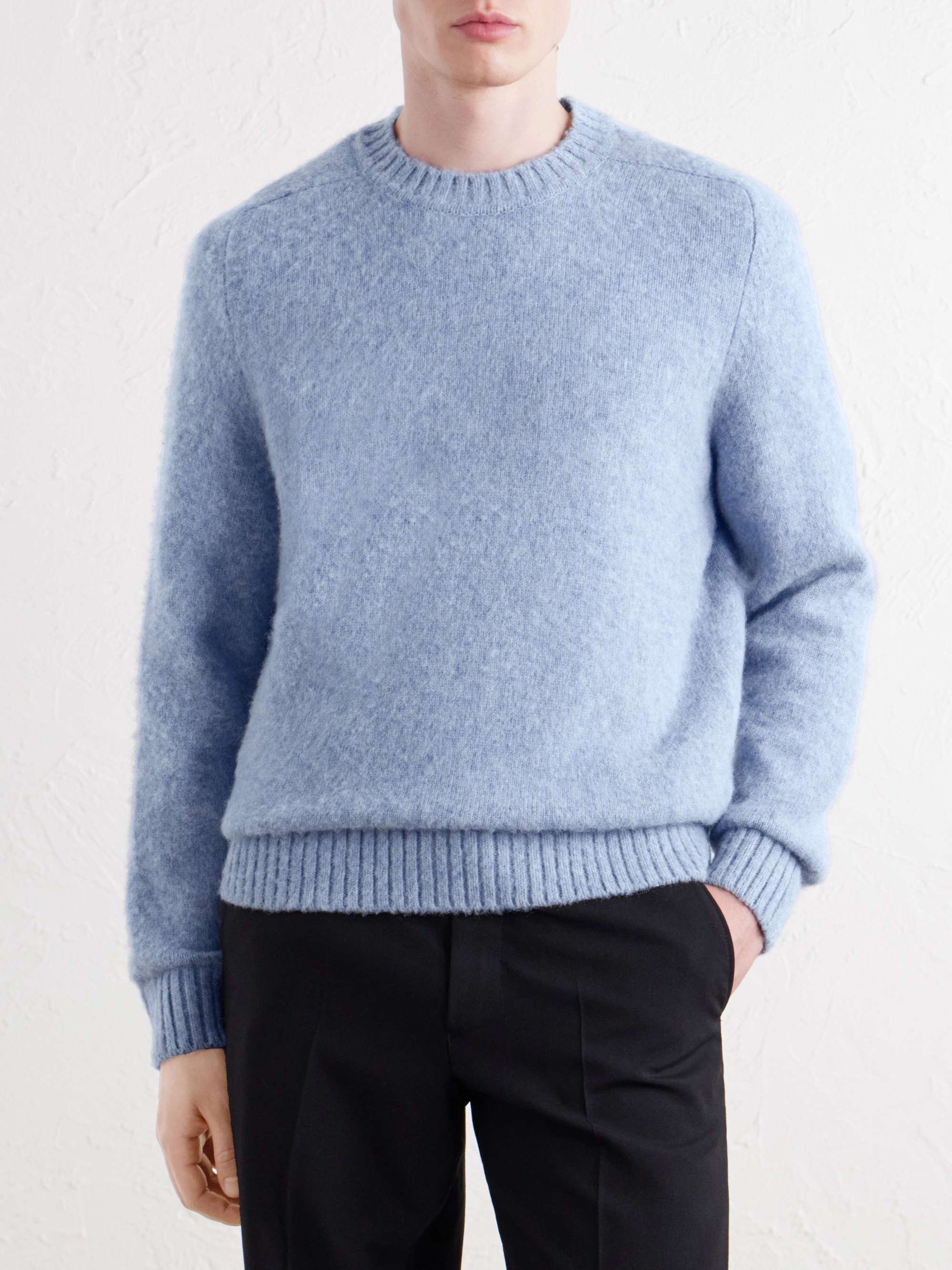 ANDERSON & SHEPPARD Brushed-Wool Sweater