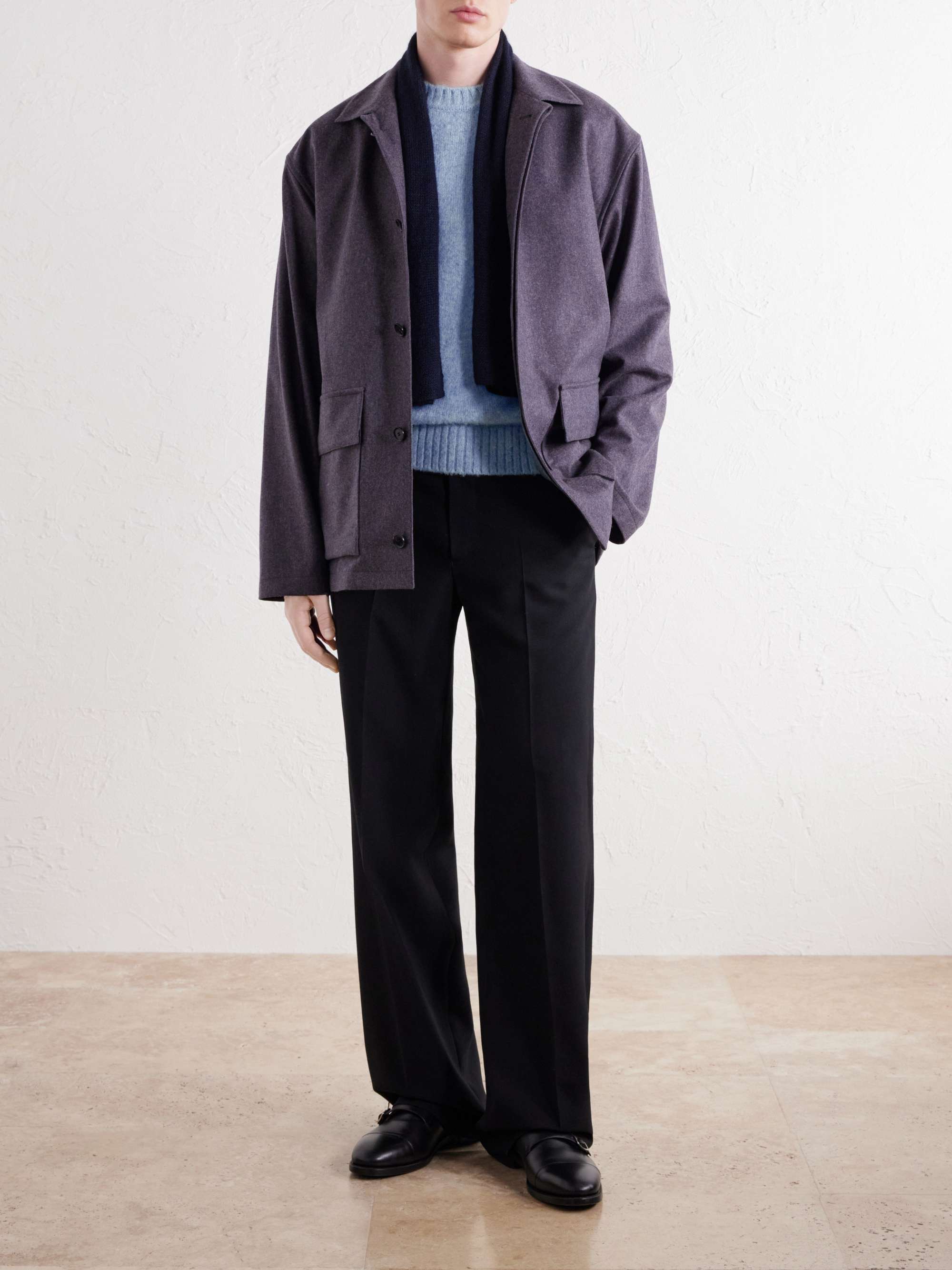 ANDERSON & SHEPPARD Brushed-Wool Sweater