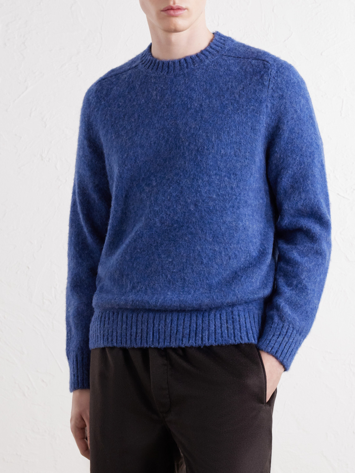 Geelong Brushed-Wool Sweater