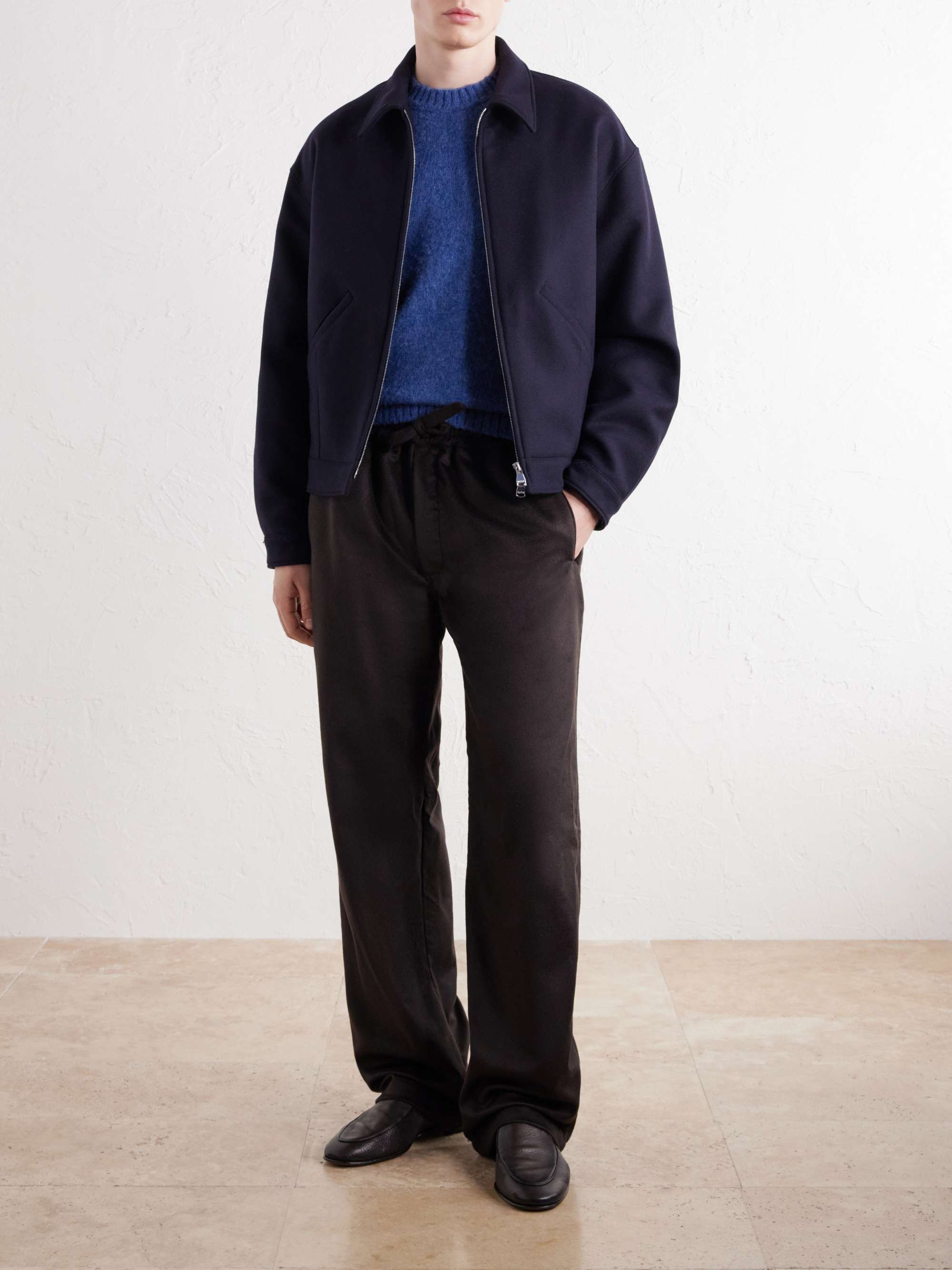 ANDERSON & SHEPPARD Brushed-Wool Sweater