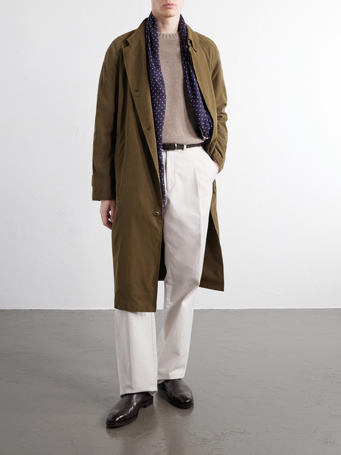 Shell Trench Coat