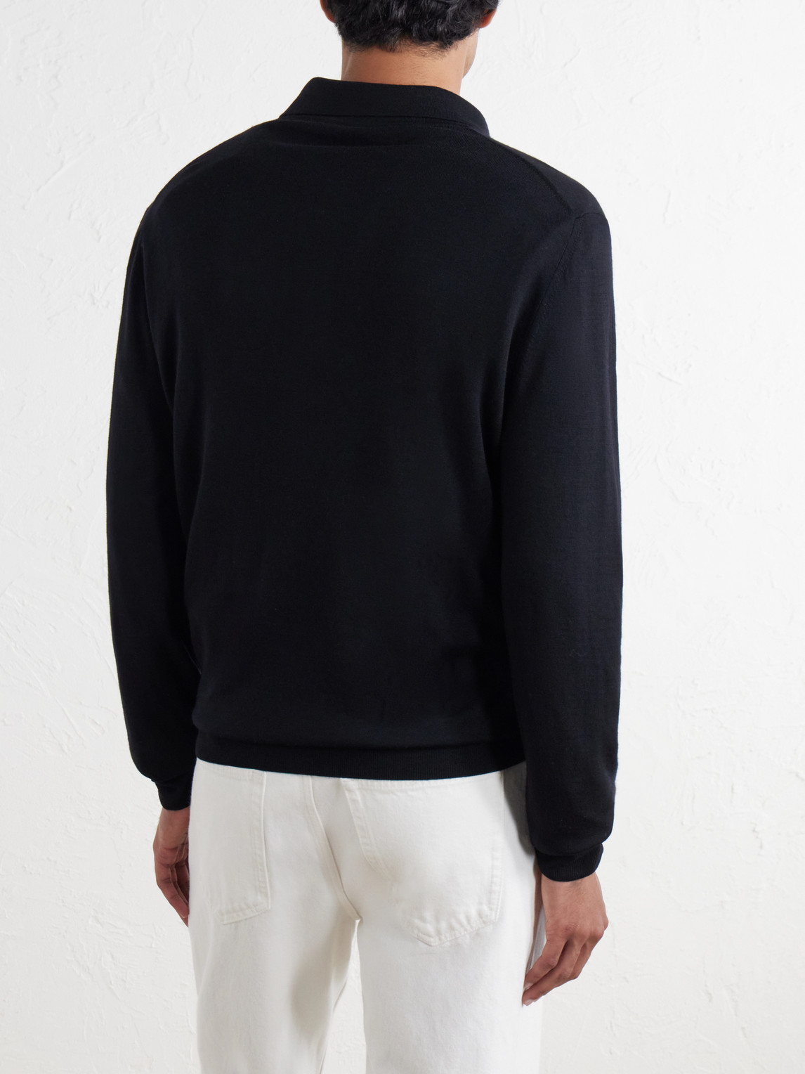 Wool Polo Shirt