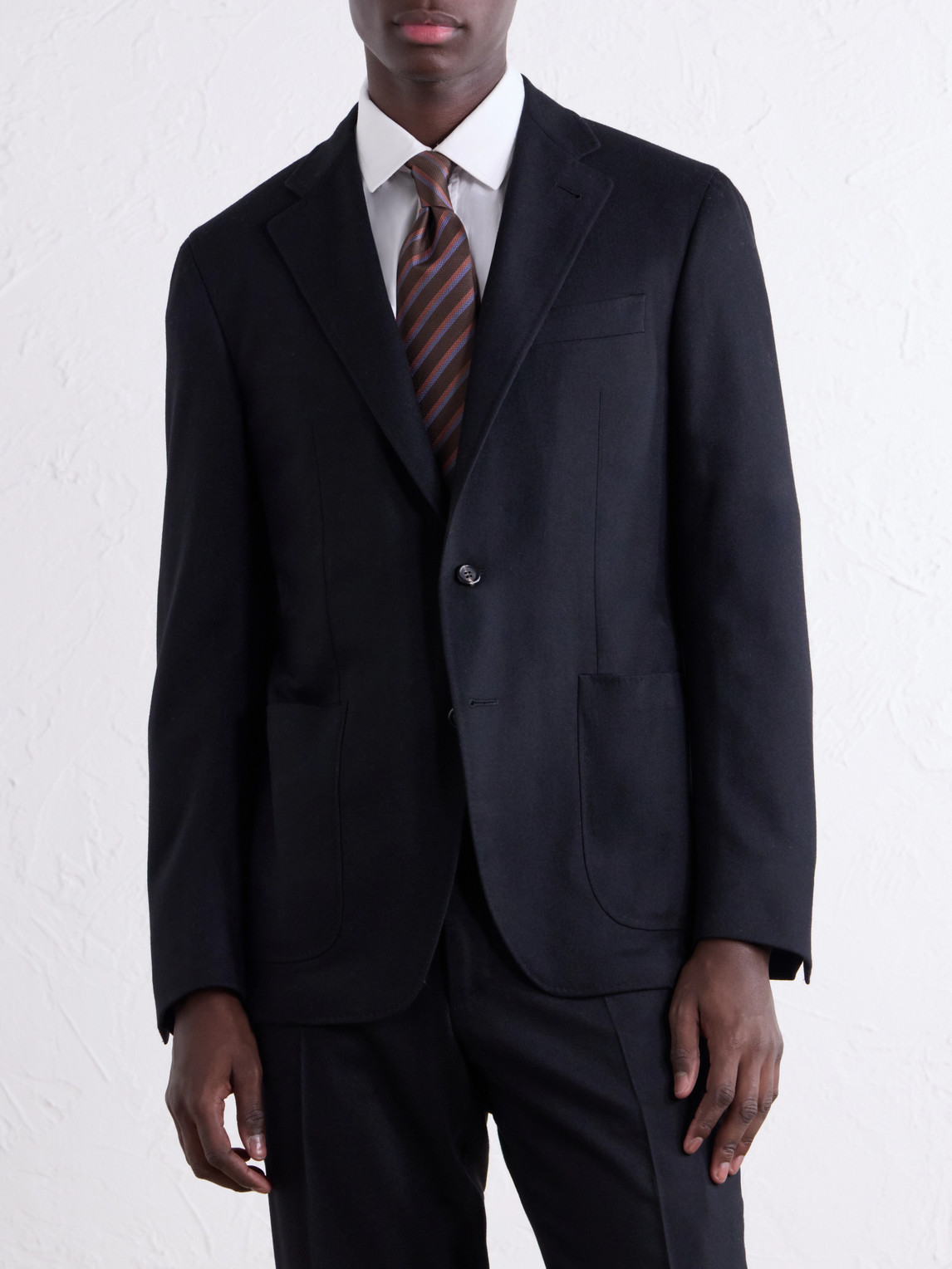 Wool-Blend Suit Jacket