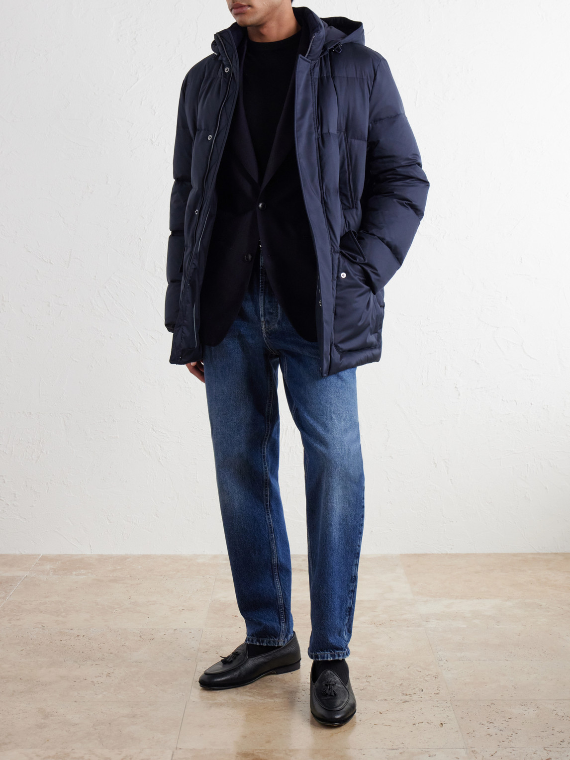 Hooded Down Jacket