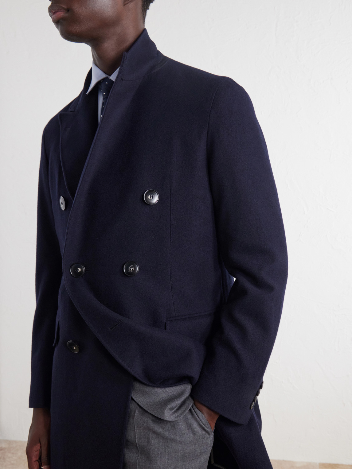 Double-Breasted Coat