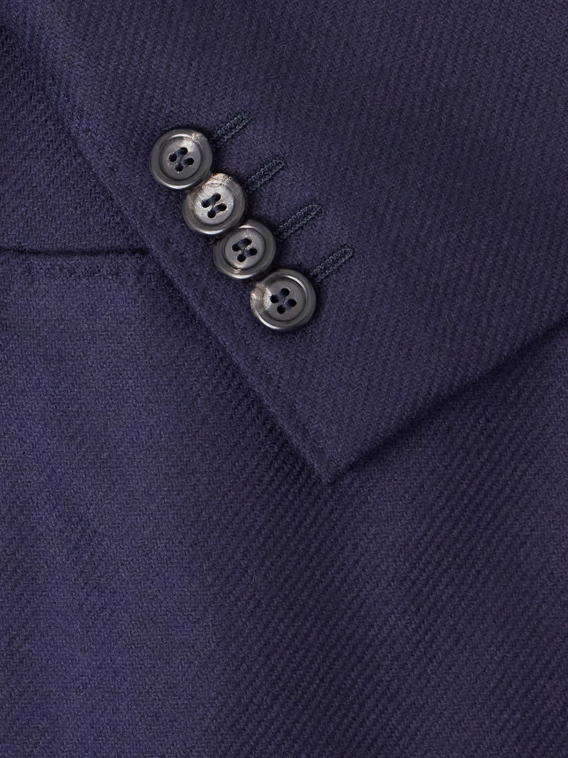 Kei Double-Breasted Wool And Silk-Blend Blazer