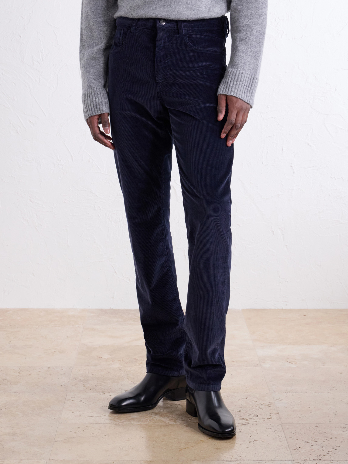 Tapered Cotton-Blend Corduroy