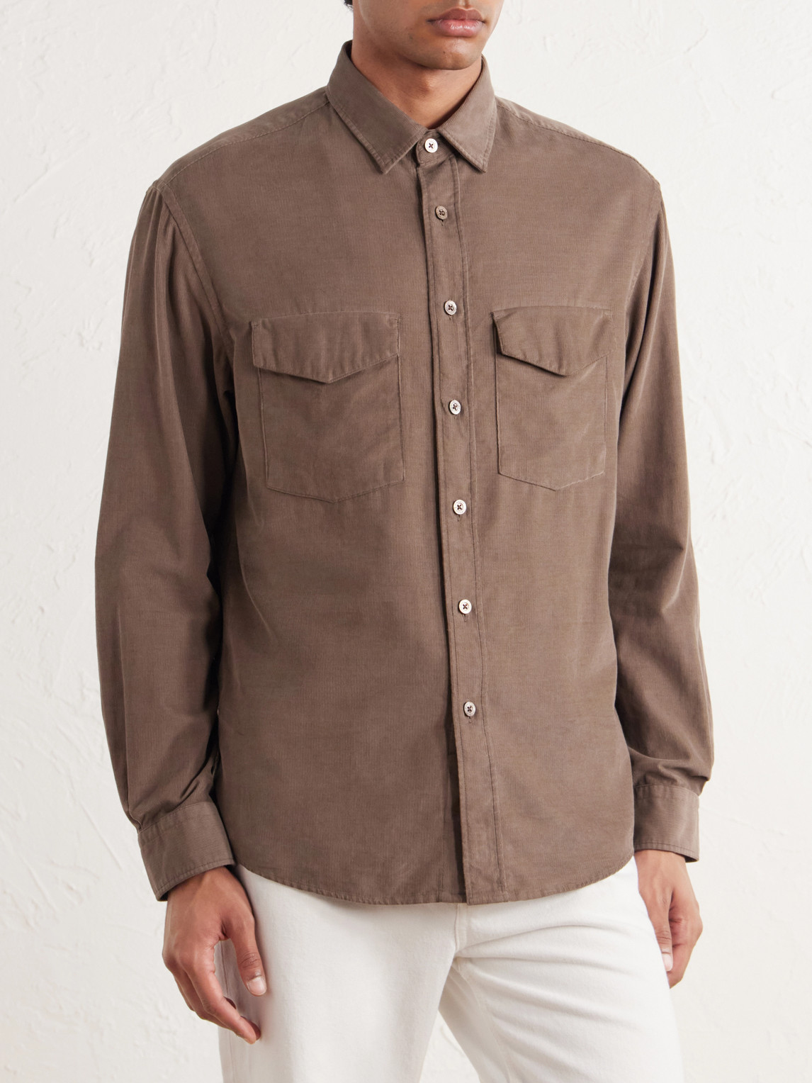 Cotton-Corduroy Shirt