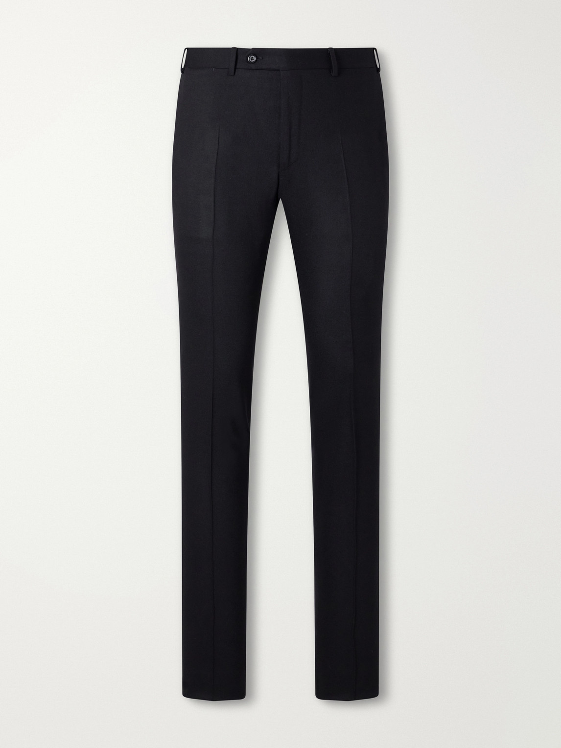 Tapered Wool-Blend Fresco Suit Trousers