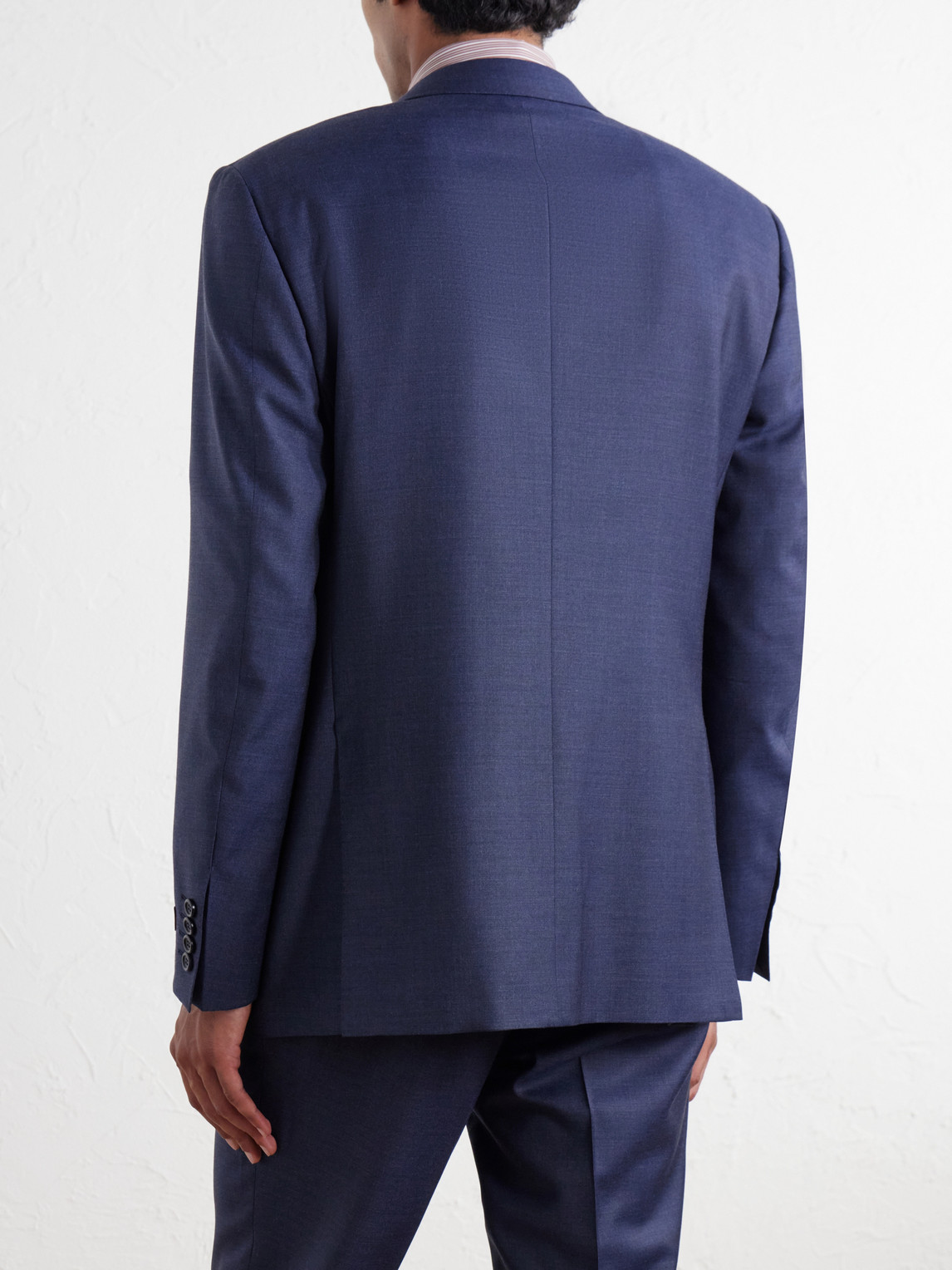 Impeccabile Wool-Fresco Suit Jacket