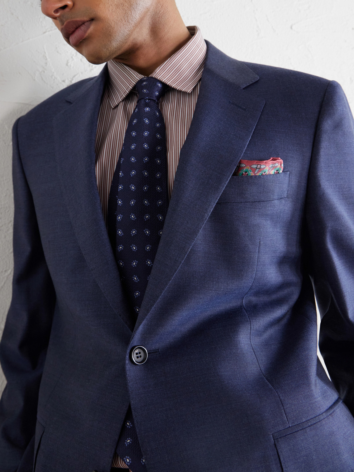 Impeccabile Wool-Fresco Suit Jacket