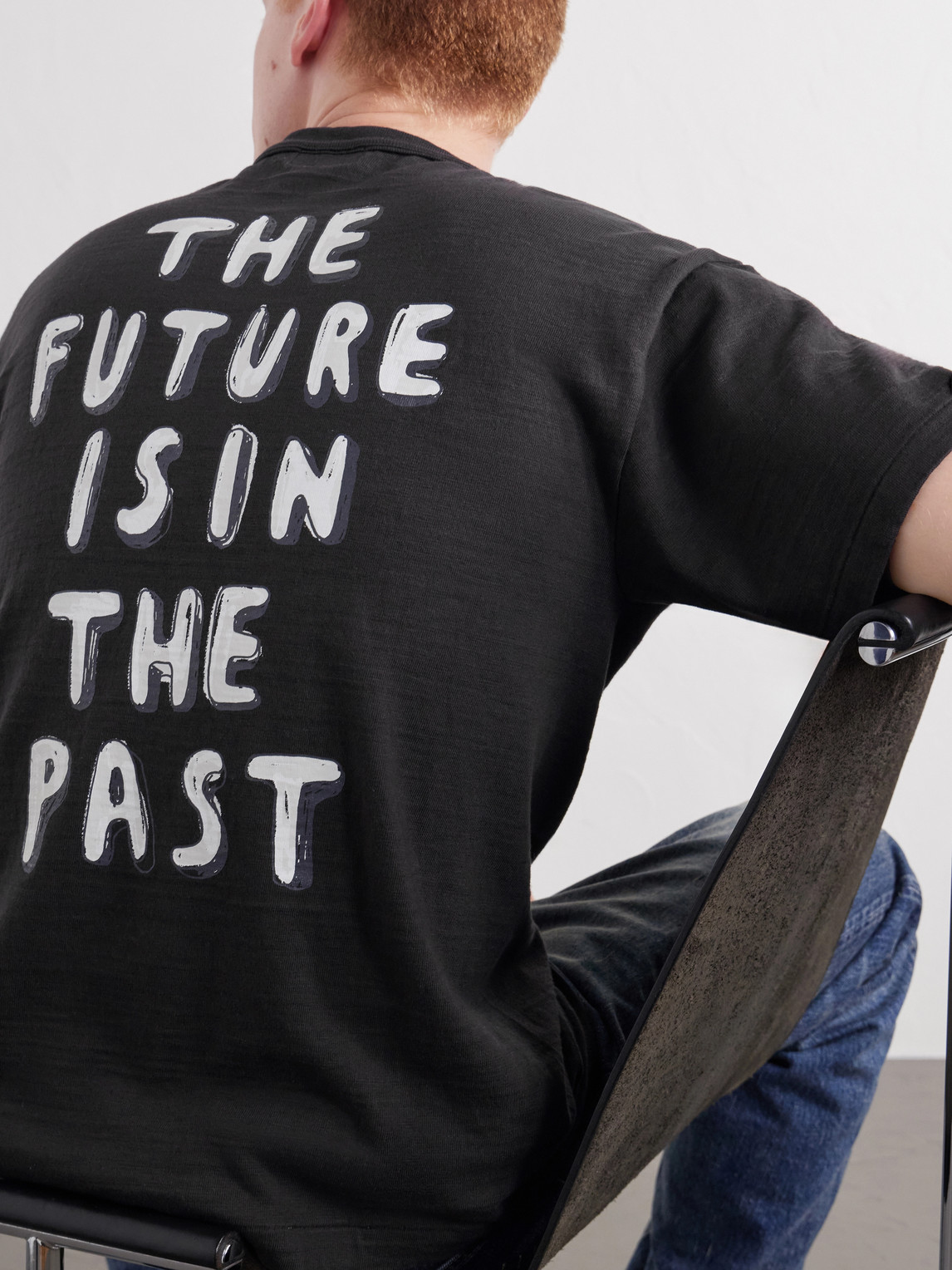Printed Cotton-Jersey T-Shirt