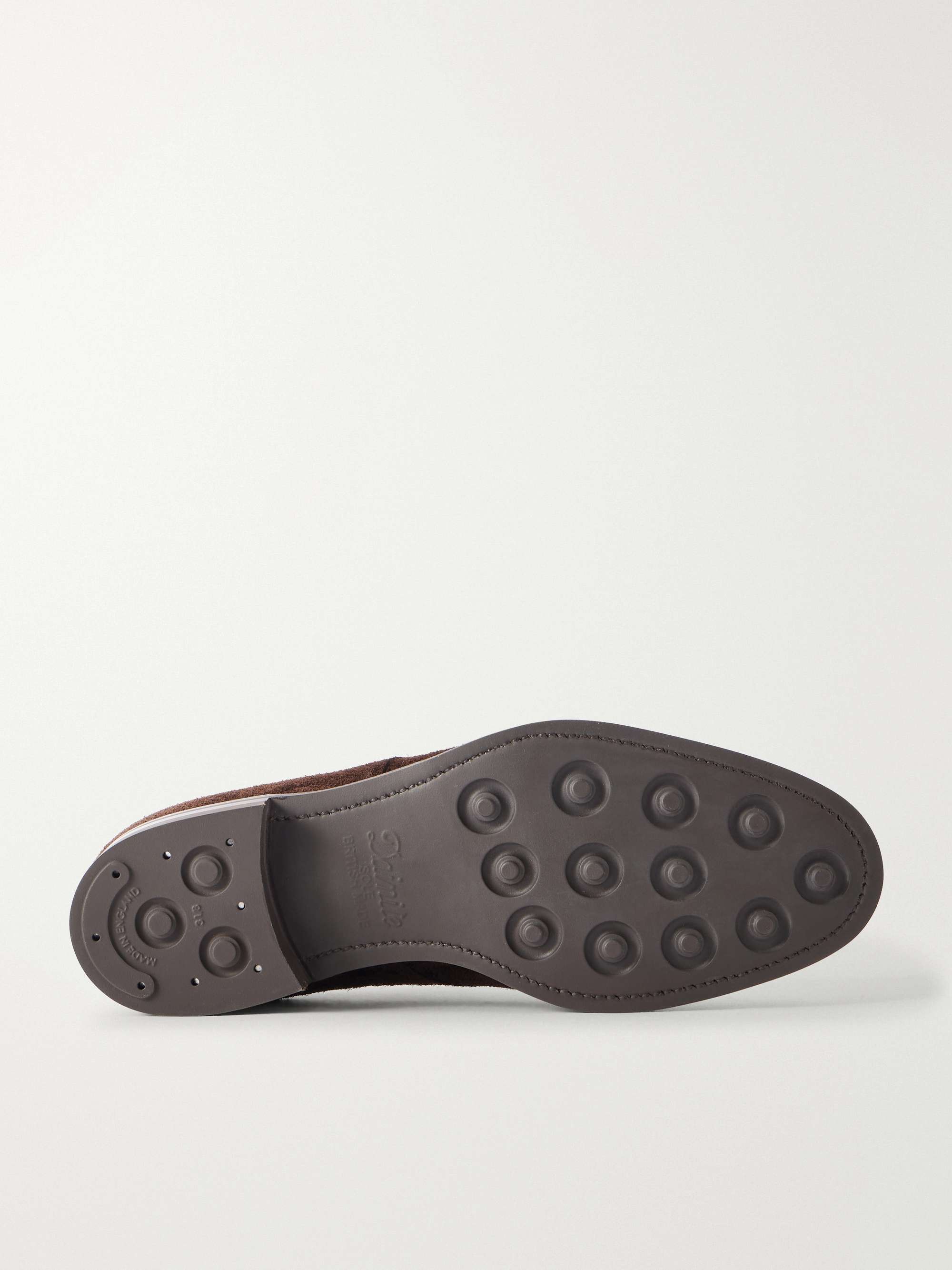 EDWARD GREEN Leith Suede Derby Shoes