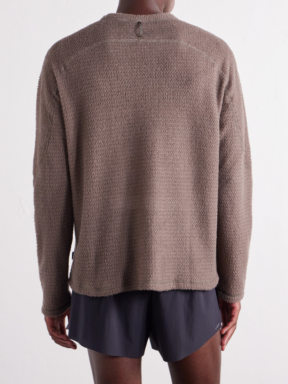 Logo-Appliquéd Fuzzfleece™ Ad T-Shirt