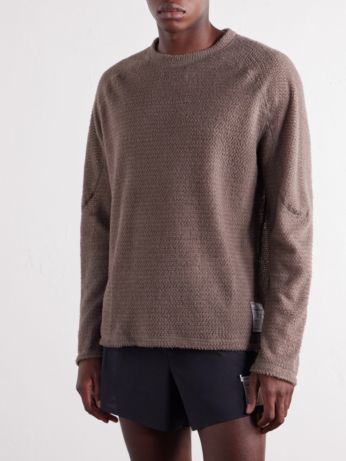 Logo-Appliquéd Fuzzfleece™ Ad T-Shirt