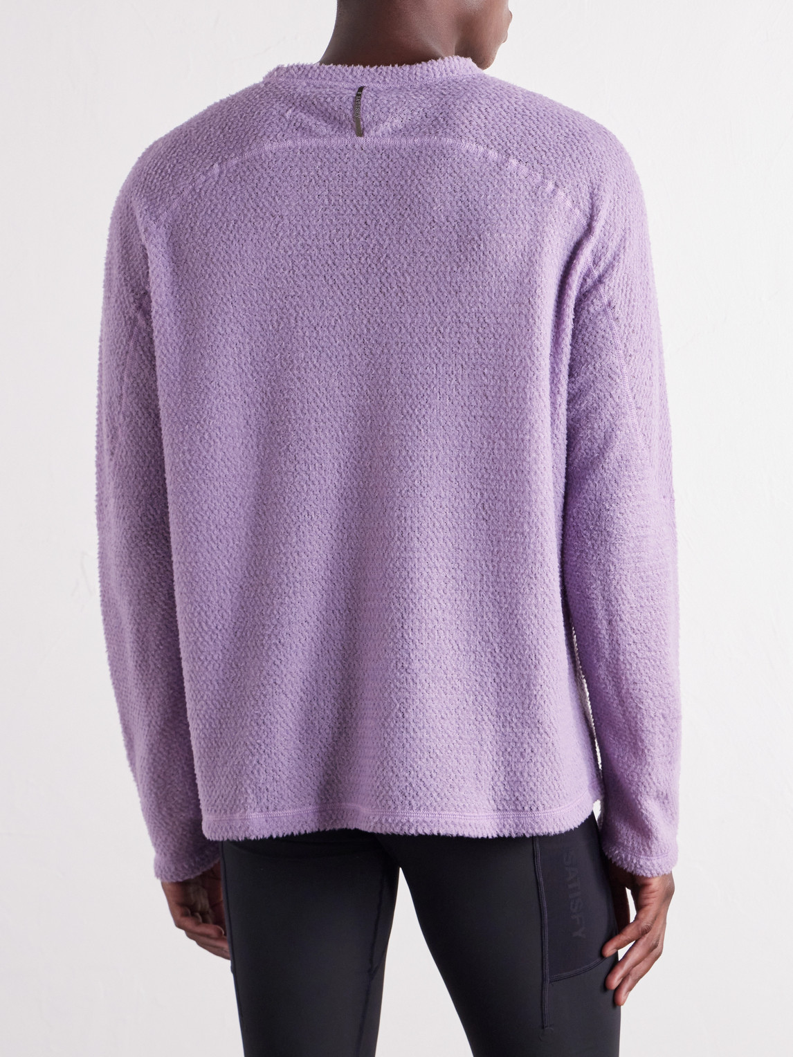 Logo-Appliquéd Fuzzfleece™ Ad T-Shirt
