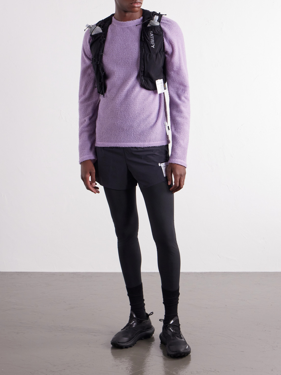 Logo-Appliquéd Fuzzfleece™ Ad T-Shirt
