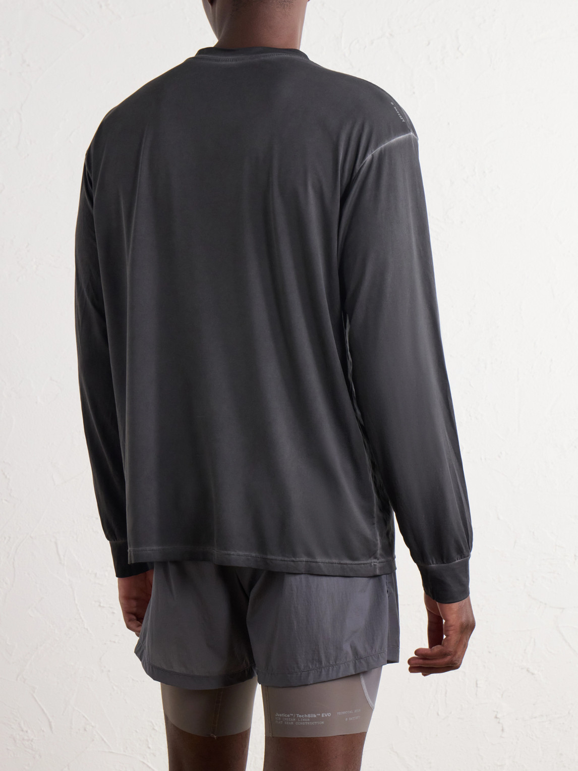Logo-Print Recycled-Auralite™ Jersey T-Shirt