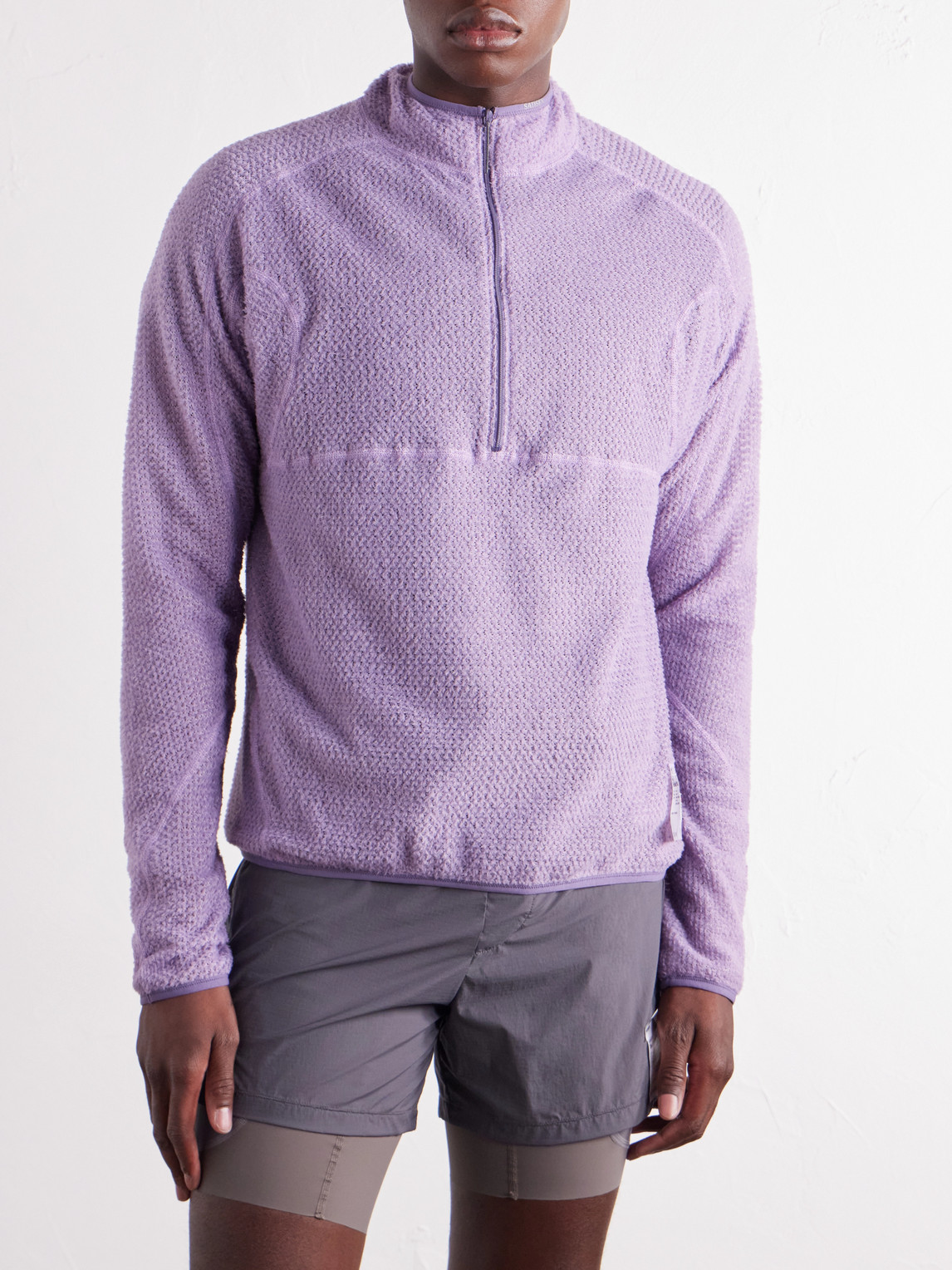 Fuzzfleece™ Half‑Zip Running Top