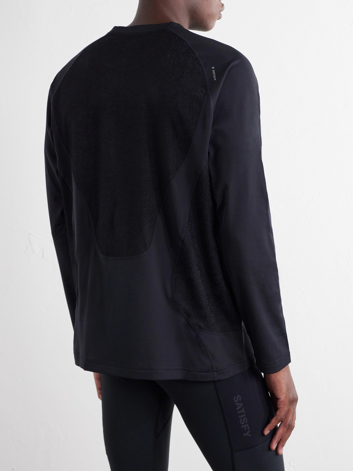 Logo-Appliquéd Ghostfleece™ Octa® Running Top