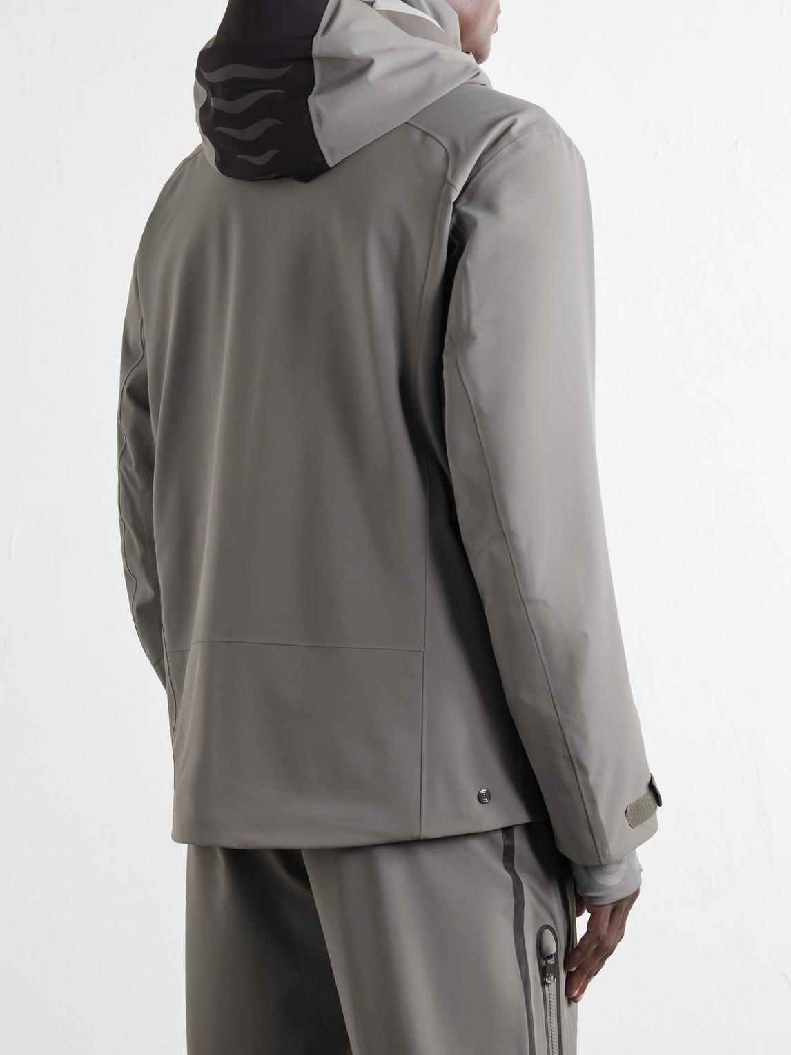 Fenno-T Hooded Logo-Embossed Stretch-Twill Padded Ski Jacket