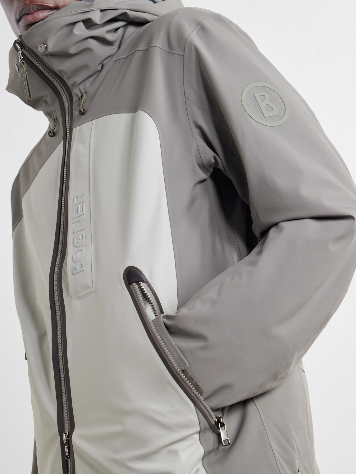 Fenno-T Hooded Logo-Embossed Stretch-Twill Padded Ski Jacket