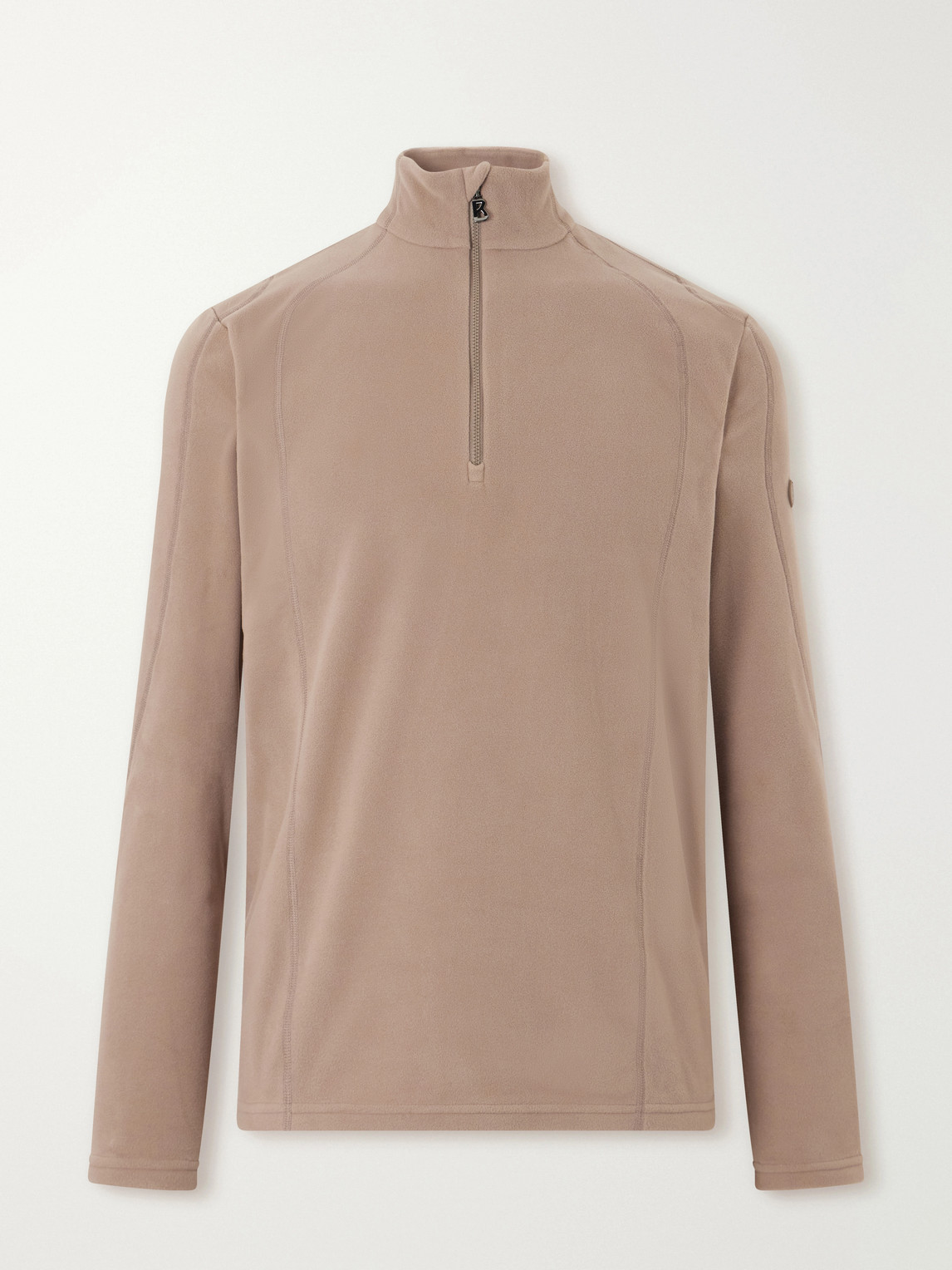 Bogner Harry First Stretch-fleece Ski Midlayer In Orange