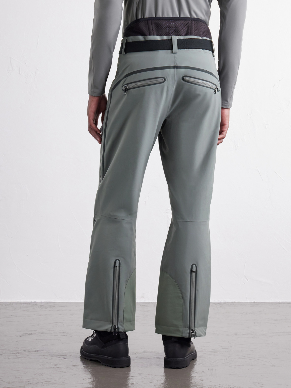 Tim-T Straight-Leg Belted Padded Shell Ski Pants