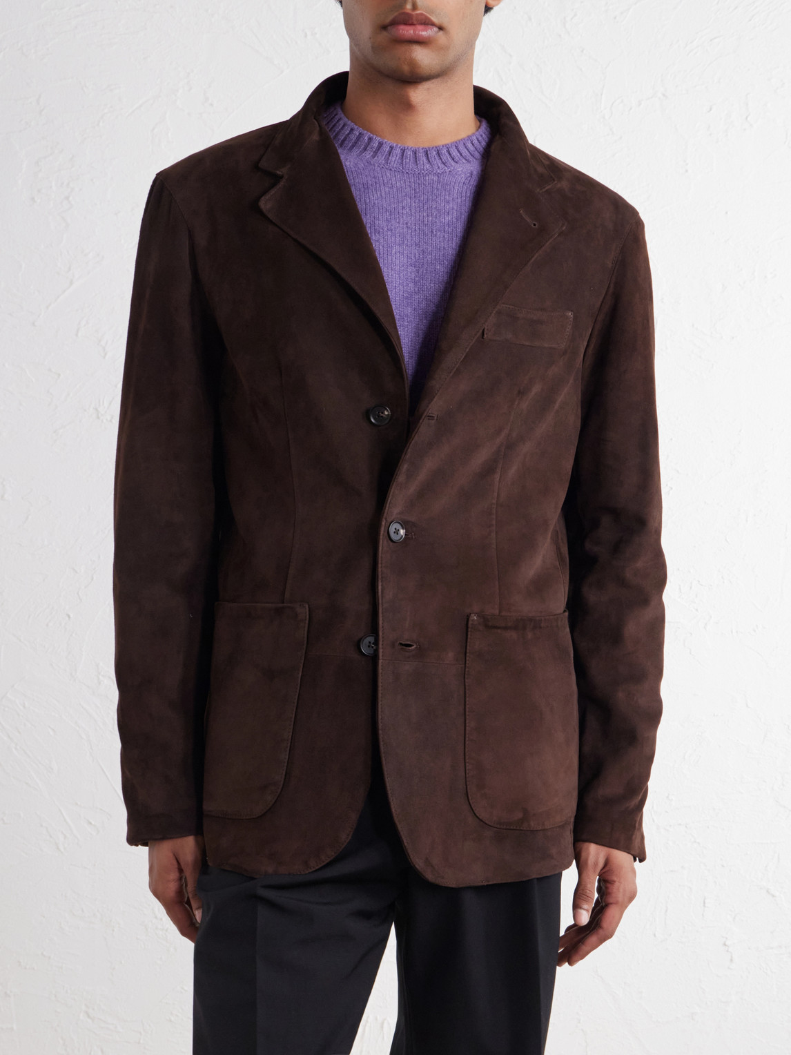 Suede Blazer