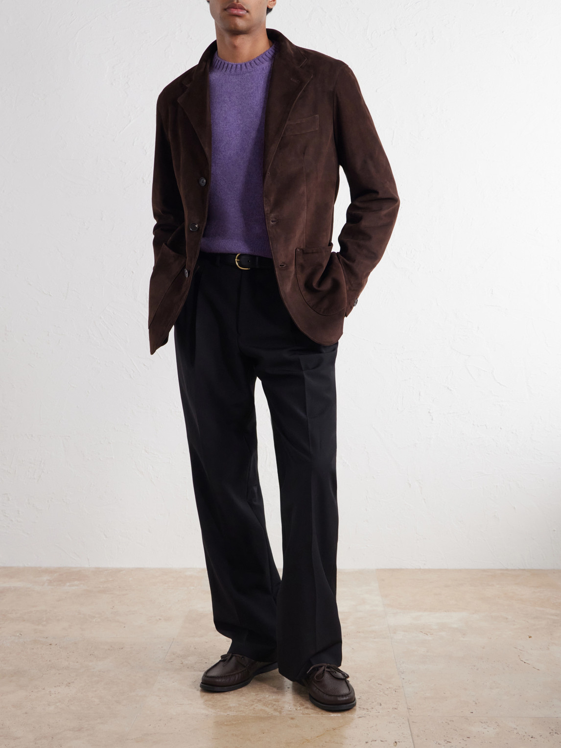 Suede Blazer
