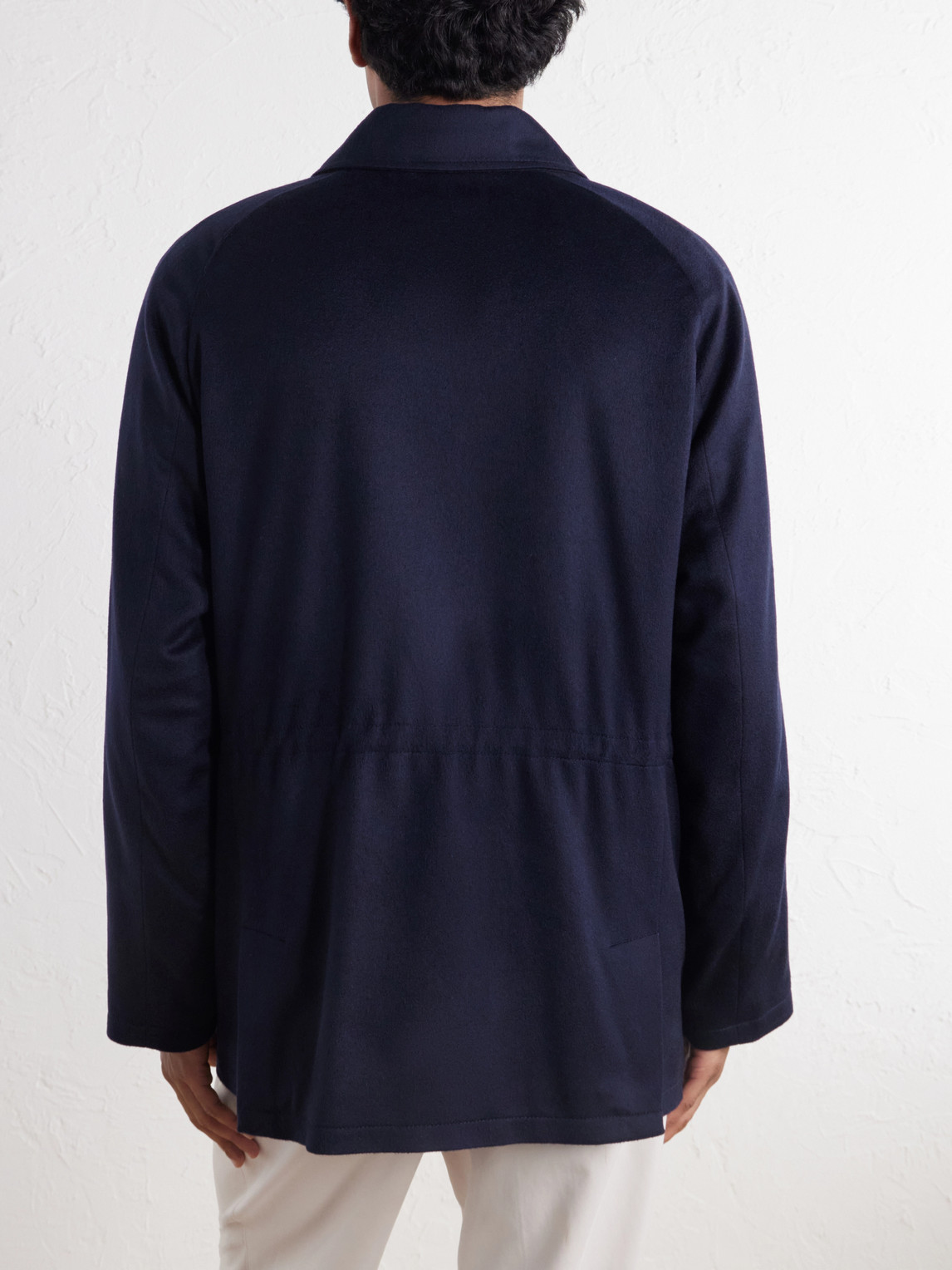 Brushed Cashmere Coat