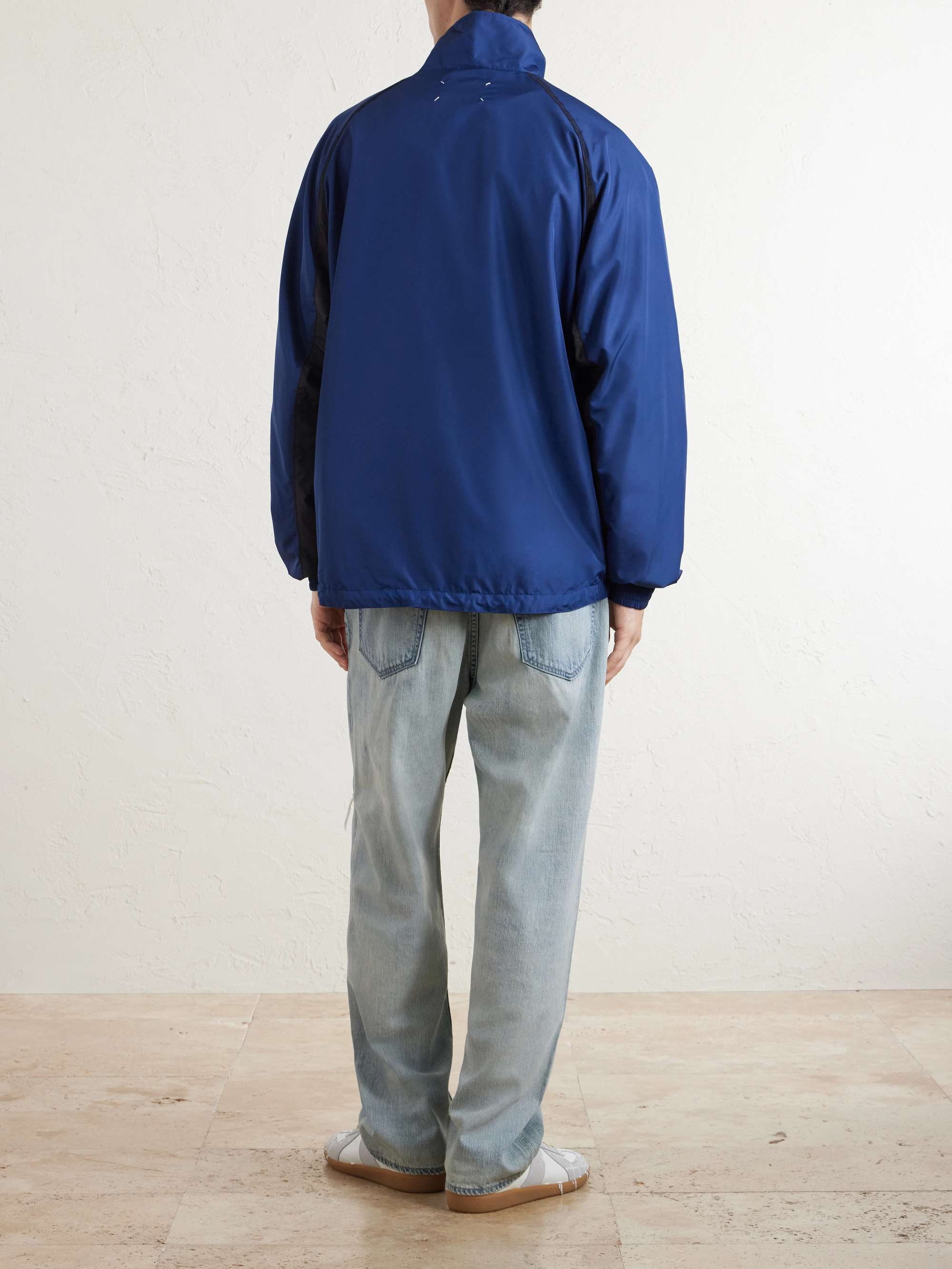 MAISON MARGIELA Mesh-Trimmed Shell Jacket for Men | MR PORTER