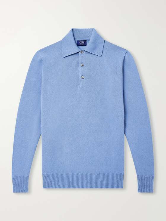 Williamlockie Wool Polo Sweater